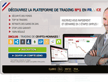 Tablet Screenshot of forexcenter.fr